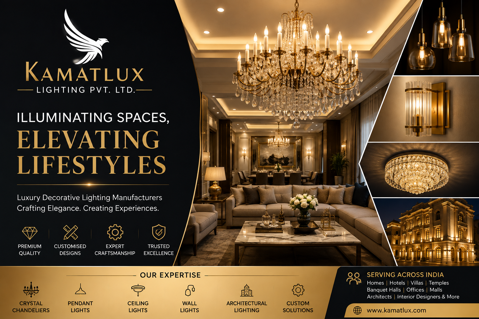 The Complete Guide to Luxury Decorative Lighting: Chandeliers, Pendant Lights & Modern Interior Lighting