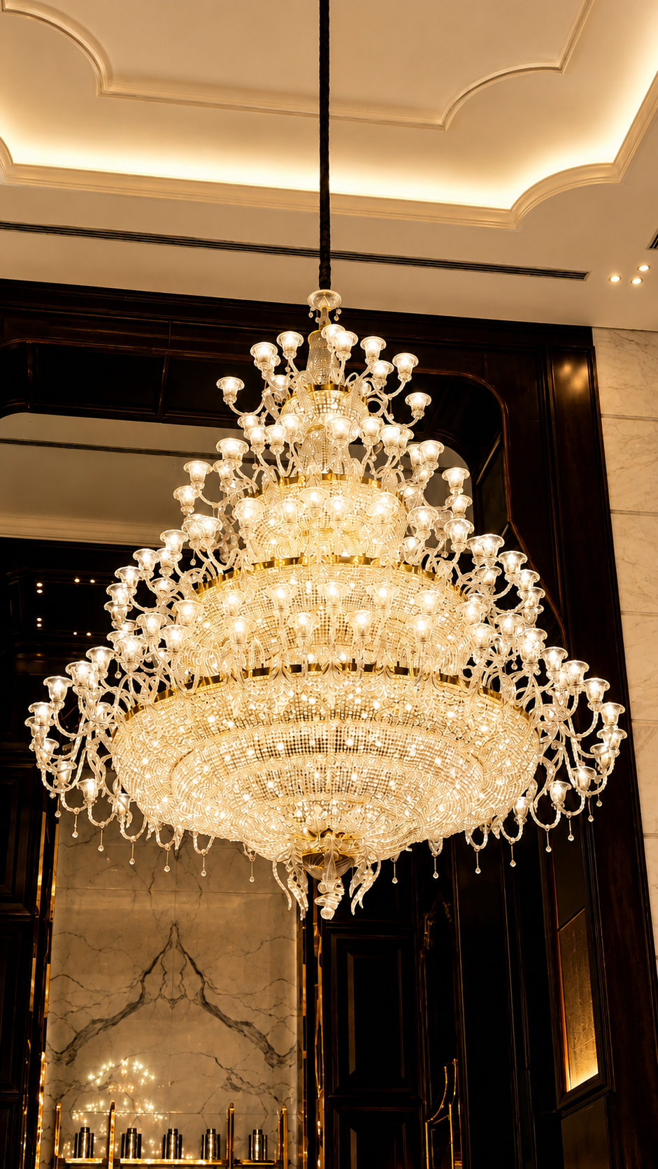 Grand Maharaja Crystal Chandelier